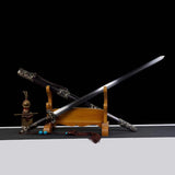 Hand-Forged Sanmai (Three-Layer) Laminated Steel Sword  