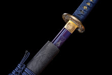 Japanese Hand-Painted Folding Knife ("Mingmo" Dark Demon Samurai Edition)  Patented Design | Customizable Gift Knife