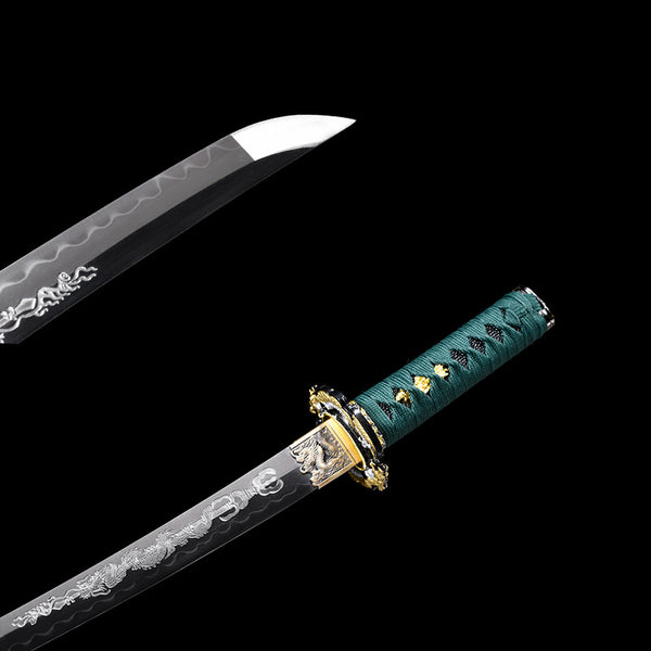 Japanese Hand-Painted Folding Knife ("Youying" Phantom Shadow Edition)  Patented Design | Customizable Gift Knife