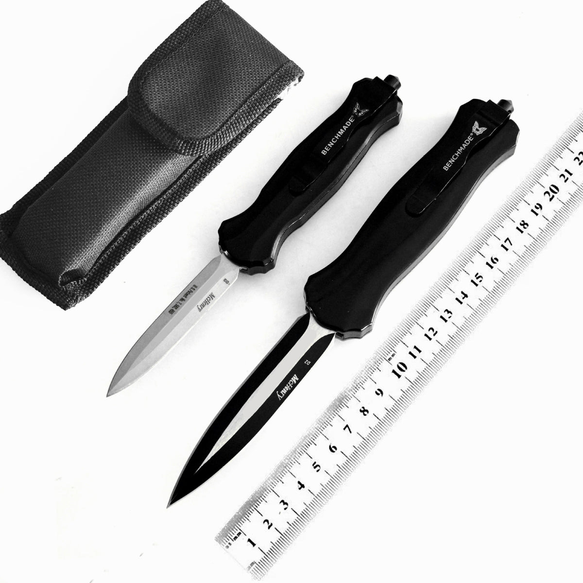 Zinc Alloy Outdoor Utility Knife  8cm Safe Blade | 60° Tip | 108cm Handle | Color Box Packaging