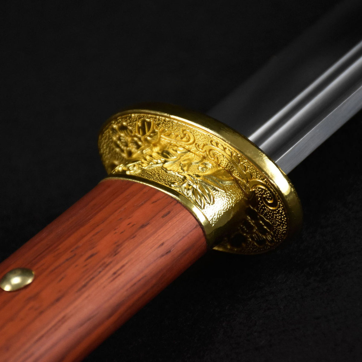 Hand-Forged High-Manganese Steel Sword  "Fire Dragon" | Customizable Gift for Father's Day, Teacher's Day & More