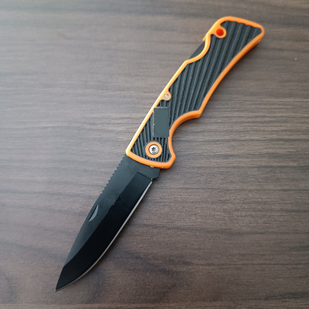 440C Stainless Steel Folding Knife  9.5cm Blade | 60° Tip | Injection-Molded Handle | Color Box Packaging