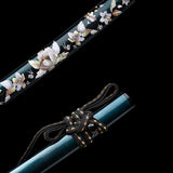 Japanese Hand-Painted Folding Knife (