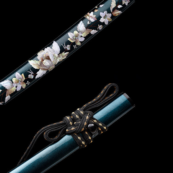 Japanese Hand-Painted Folding Knife ("Mengying" Dream-Shadow Edition)  Patented Design | Customizable Gift Knife