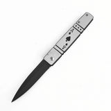 Stainless Steel Folding Knife  9.5cm Blade | 60° Tip | 108cm Handle | Box Packaging