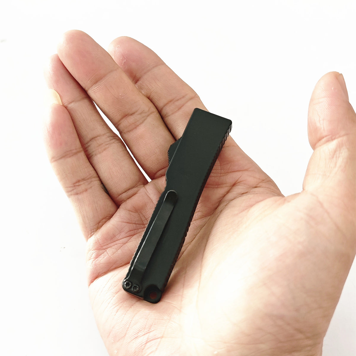 Microtech-Style Utility Tool  Zinc Alloy | Safe Design | 80cm Handle | Black Box Packaging
