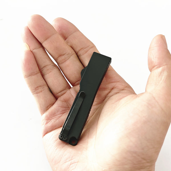 Microtech-Style Utility Tool  Zinc Alloy | Safe Design | 80cm Handle | Black Box Packaging