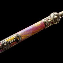 Hand-Forged High-Manganese Steel Longquan Sword  "Fire Dragon" | Chinese Style | Wooden Box Packaging | Premium Business Gift
