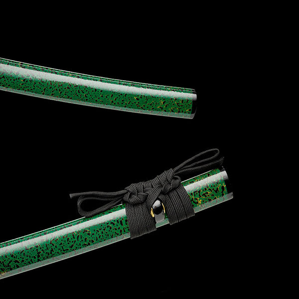 Japanese Hand-Painted Folding Knife (Jade Green Edition)  Patented Design | Customizable Gift Knife