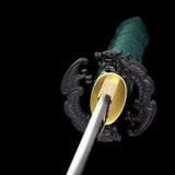 Japanese Hand-Painted Folding Knife (