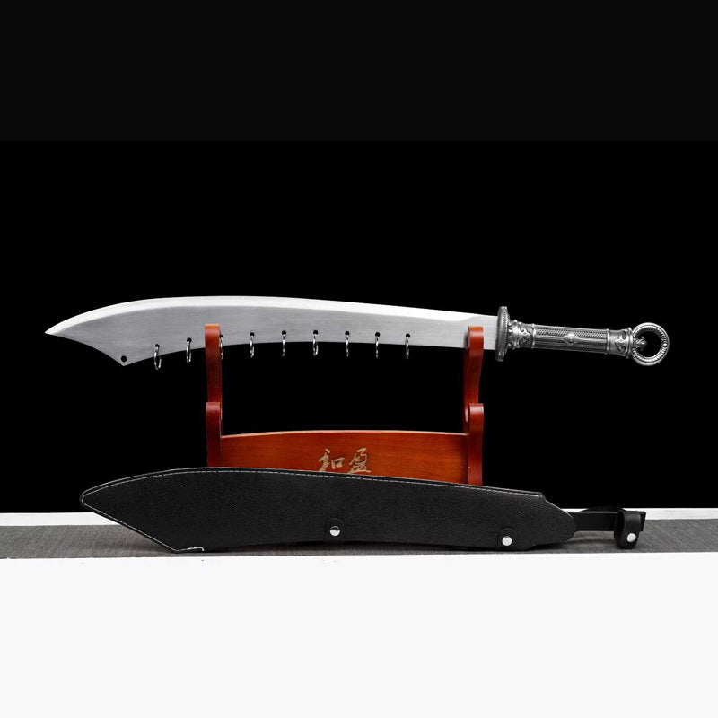 Hand-Forged High-Manganese Steel Art Knife  "Fire Dragon" | Chinese Style | Two Packaging Options | Personal Gift for All Occasions & Relationships