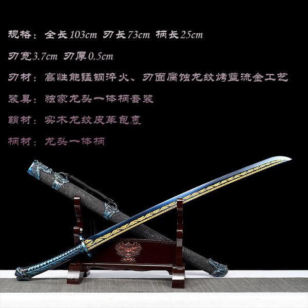 Classical Hand-Painted Dragon & Legendary Heroes Knife Series  8-Color Collection (Golden Scale / Golden Dragon's Wrath / Golden Dragon Finch / Zhao Zilong / Shenxiao / Tong An / Wuhou / Dragon's Secret)  Patented Design | Customizable Gift Knife