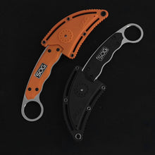 Curved Blade Utility Knife  60cm Blade | 45° Tip | 185cm Overall Length | Color Box Packaging (Black/Orange)