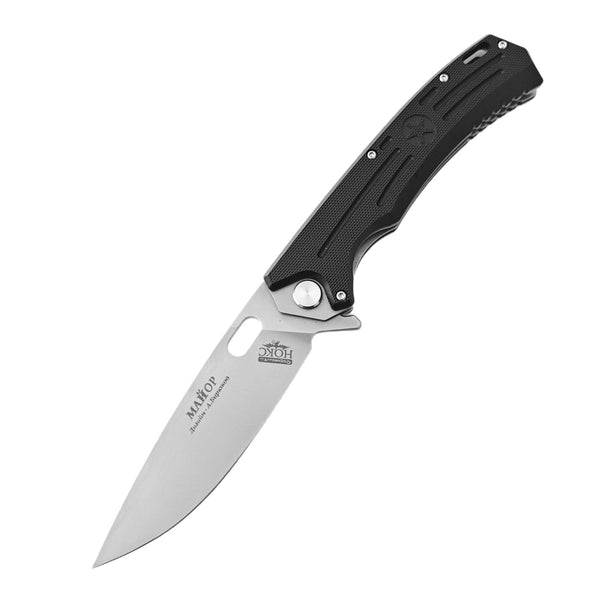 Nylon-Handled Folding Knife  9.5cm Blade | 60° Tip | Five-Star Brand | 108cm Handle | Box Packaging