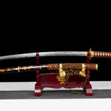 Japanese Hand-Painted Folding Knife (