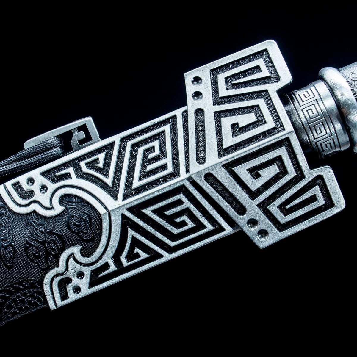Hand-Forged High-Manganese Steel Sword  "Fire Dragon" | New Chinese Style | Two Packaging Options | Personal Gift