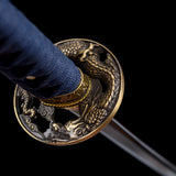 Japanese Hand-Painted Folding Knife (