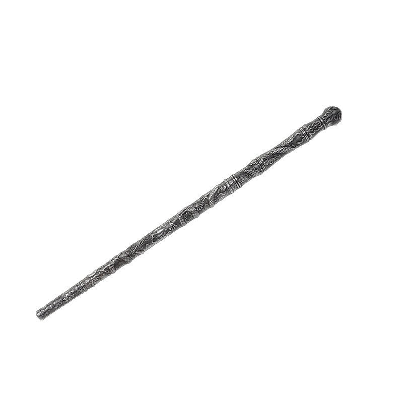 Handcrafted Walking Stick Dragon Cane (Bronze / Gray)  Patented Design | Collectible Personal Gift