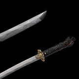 Japanese Hand-Painted Folding Knife (