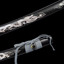Japanese Hand-Painted Folding Knife ("White Dragon Samurai" Edition)  Patented Design | Customizable Gift Knife