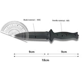Outdoor Camping Knife  9cm Blade | <60° Tip | 9cm Handle | White Box Packaging