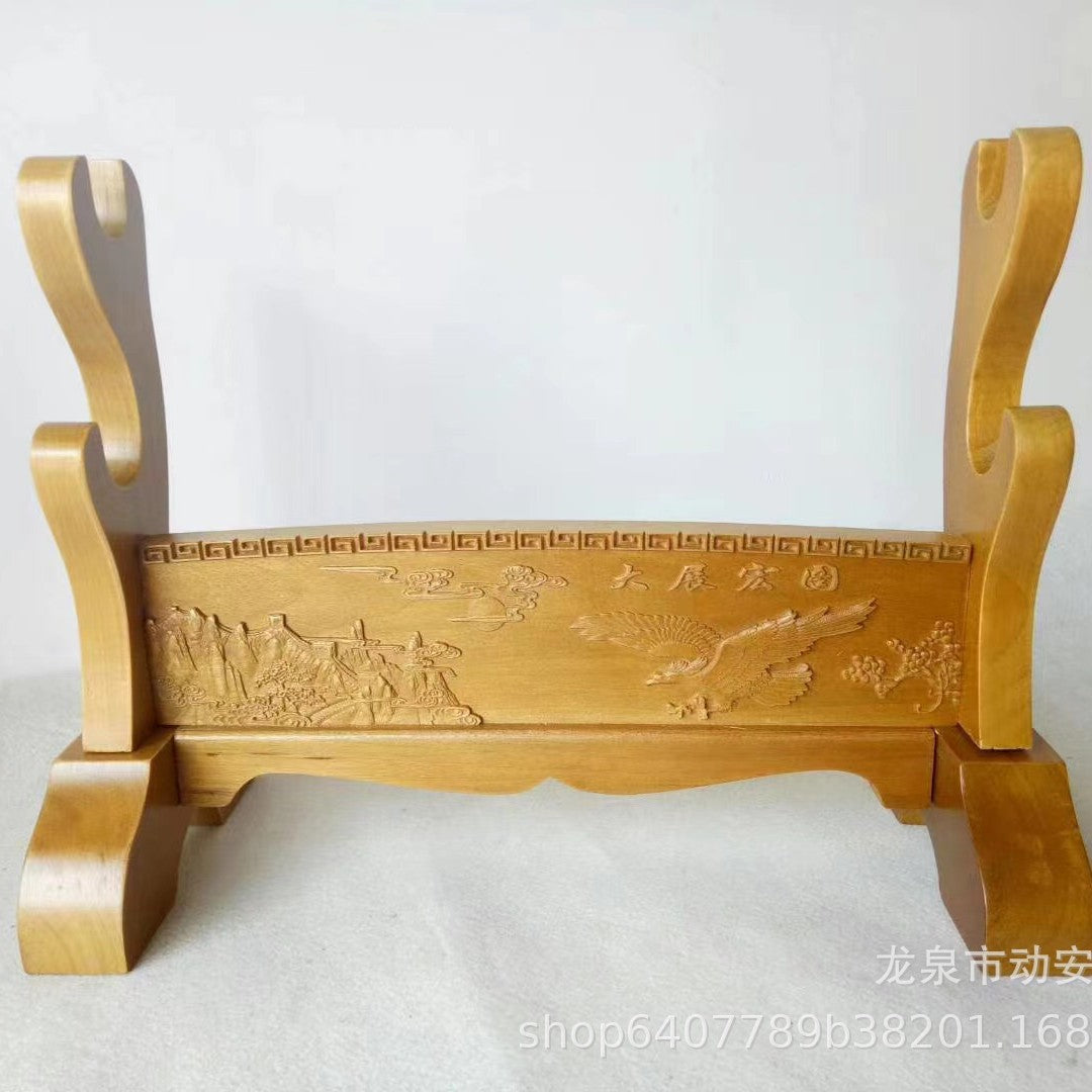 Hand-Carved Wooden Art Panel  "Fire Dragon" | Traditional Chinese Craft | Multi-Design & Multi-Layer | Gift for All Occasions