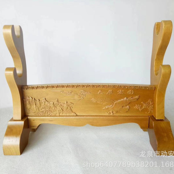 Hand-Carved Wooden Art Panel  "Fire Dragon" | Traditional Chinese Craft | Multi-Design & Multi-Layer | Gift for All Occasions