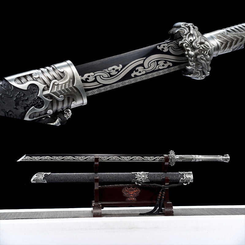 assical Hand-Painted Dragon Knife Series  4-Color Collection (Moon Dragon / Sky Dragon Slash / Black Gold Sky Dragon / Dragon Sweeps Thousand Troops)  Patented Design | Customizable Gift Knife