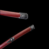 Japanese Hand-Painted Folding Knife (Wine Red Edition)  Patented Design | Customizable Gift Knife