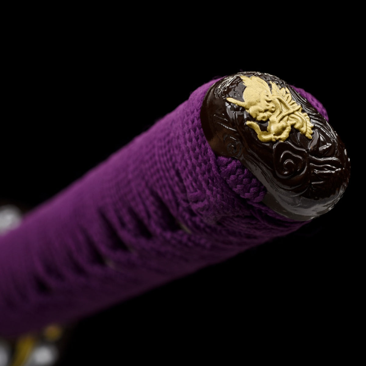 Japanese Hand-Painted Folding Knife ("Purple Butterfly" Edition)  Customizable Personal Gift