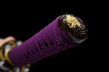 Japanese Hand-Painted Folding Knife ("Purple Butterfly" Edition)  Customizable Personal Gift