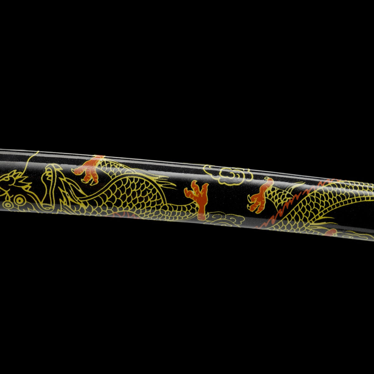 Japanese Hand-Painted Folding Knife (Yellow Edition)  Patented Design | Customizable Gift Knife