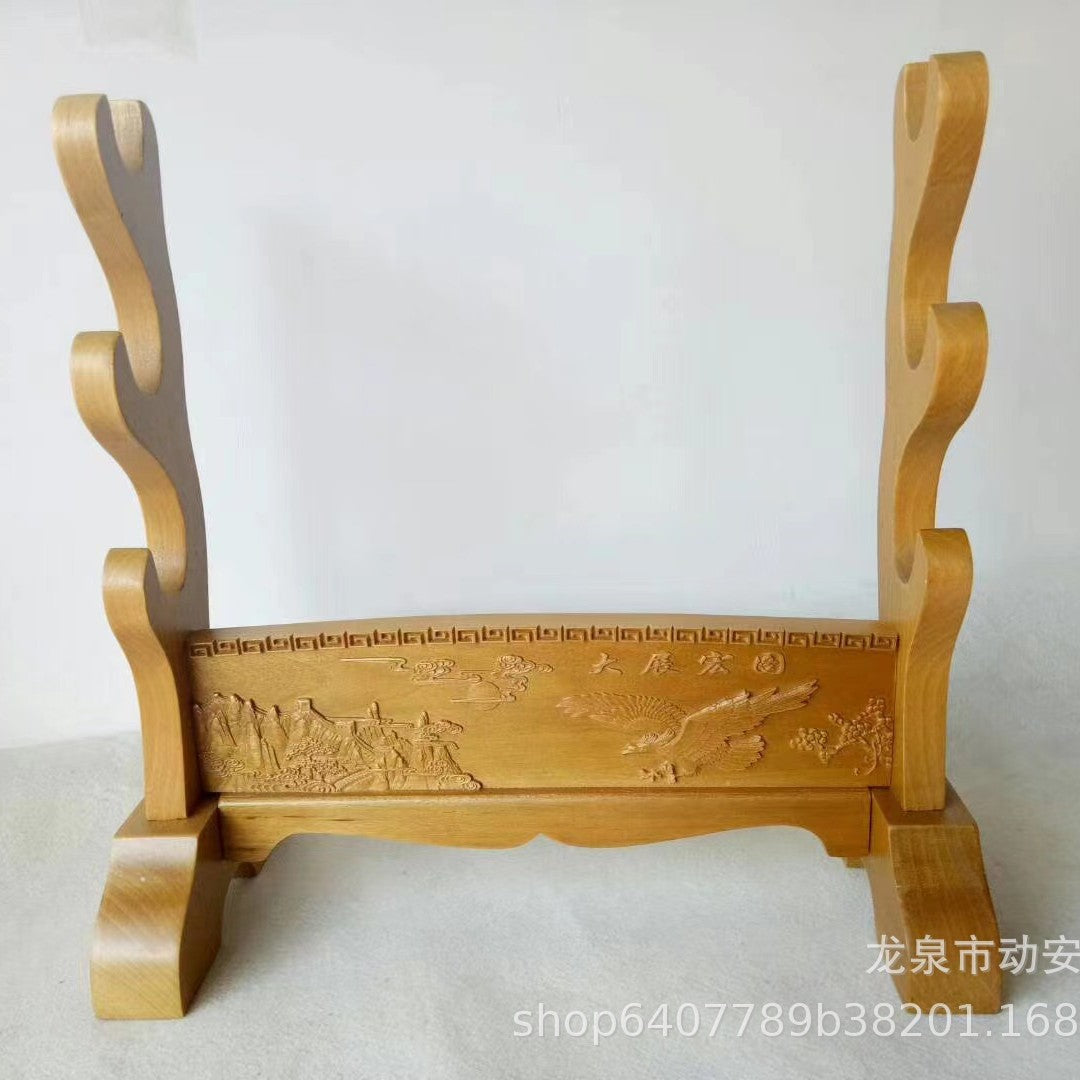 Hand-Carved Wooden Art Panel  "Fire Dragon" | Traditional Chinese Craft | Multi-Design & Multi-Layer | Gift for All Occasions