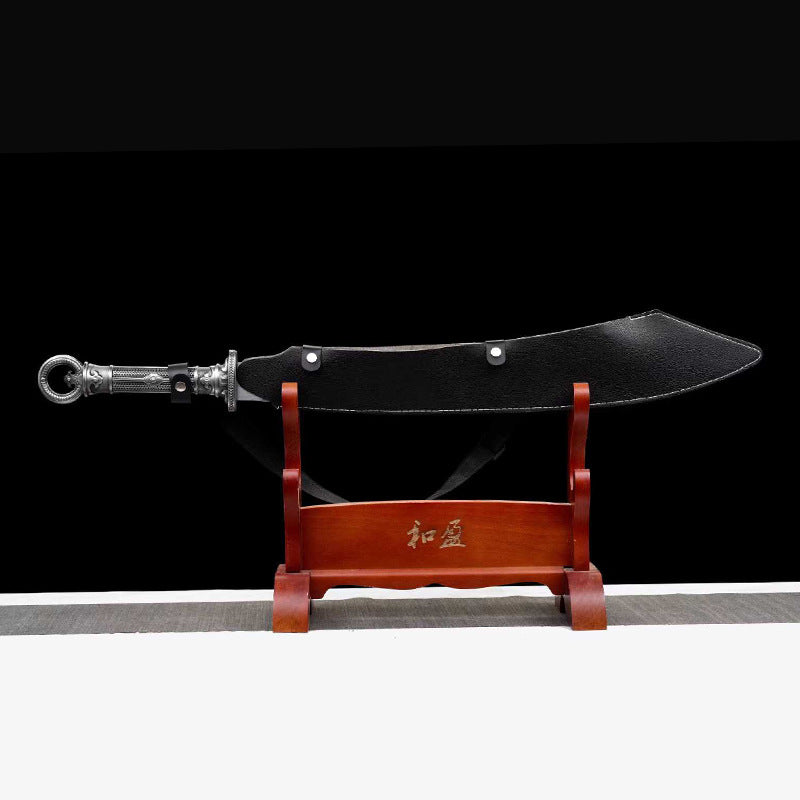 Hand-Forged High-Manganese Steel Art Knife  "Fire Dragon" | Chinese Style | Two Packaging Options | Personal Gift for All Occasions & Relationships