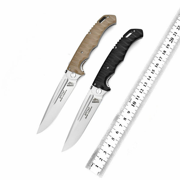 Nylon-Handled Folding Knife  9.5cm ABS Blade | 60° Tip | 106cm Handle | Box Packaging