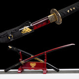 Japanese Hand-Painted Folding Knife (