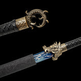 Handcrafted Classical Dragon Cane (Black Edition)  Patented Design | Collectible Personal Gift