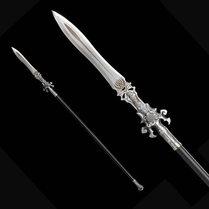 Hand-Forged High-Manganese Steel Art Knife  "Fire Dragon" | New Chinese Style | 4 Color Options | Premium Business Gift