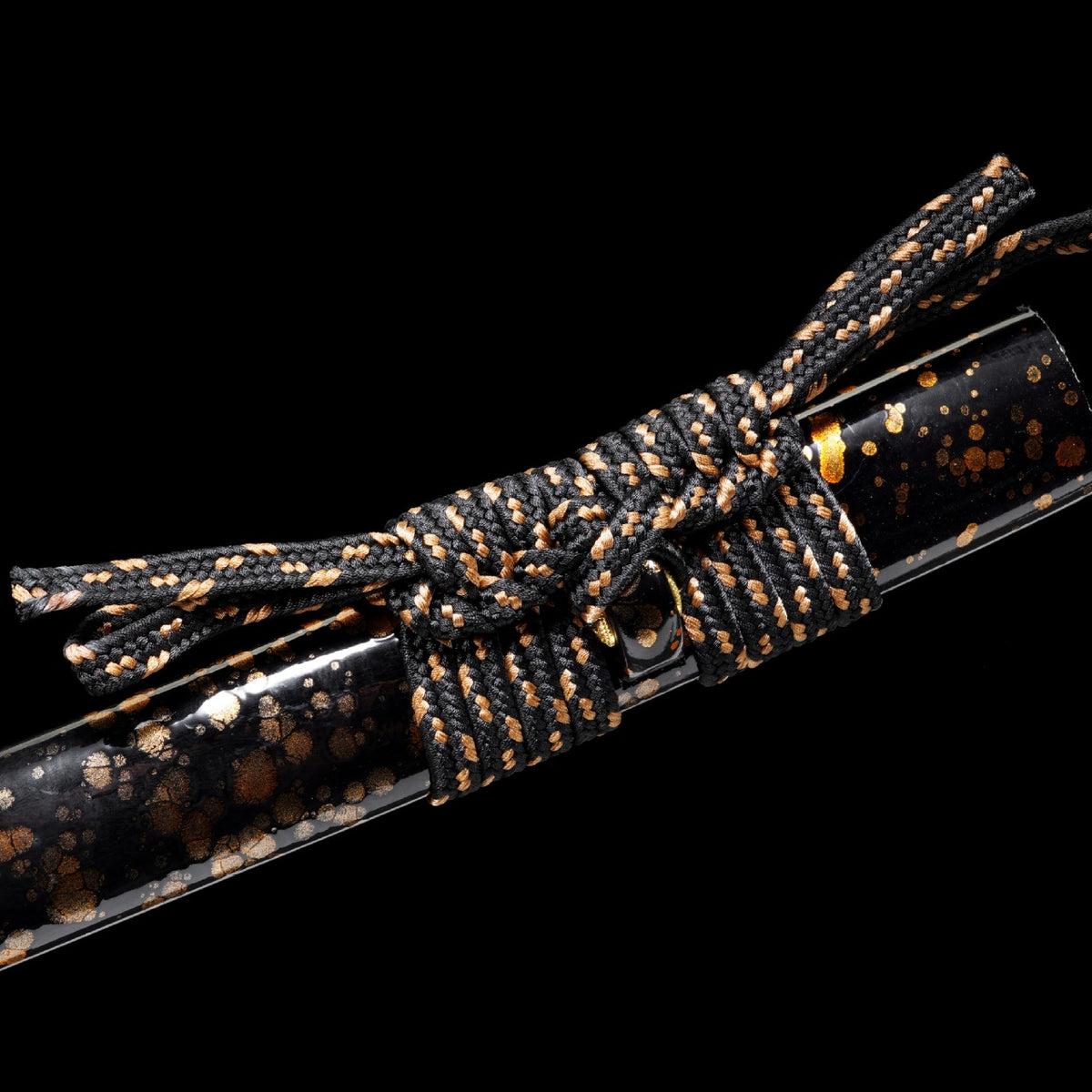 Japanese Hand-Painted Folding Knife ("Cuojin" Gold-Inlaid Edition)  Patented Design | Customizable Gift Knife