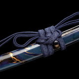 Japanese Hand-Painted Folding Knife (