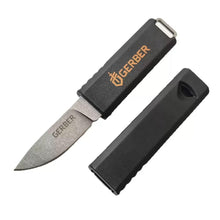 Cross-border BG whistle knife, outdoor necklace, whistle small straight knife, camping multi-purpose equipment, survival fruit knife
