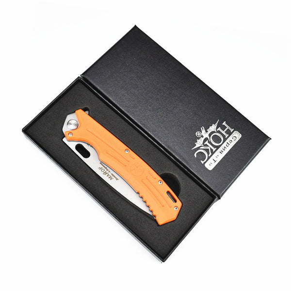 Nylon-Handled Folding Knife  9.5cm Blade | 60° Tip | Five-Star Brand | 108cm Handle | Box Packaging
