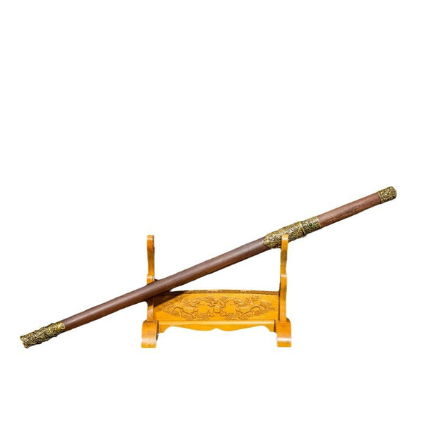 Hand-Forged High-Manganese Steel Tang Dynasty Sword  "Fire Dragon" | Chinese Style | Two Packaging Options | Personal Gift for All Occasions & Relationships