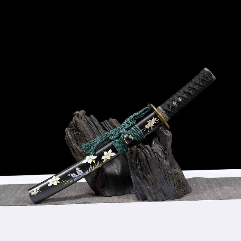 Hand-Forged Pattern Steel Art Knife  "Fire Dragon" | Chinese Style | Two Packaging Options | Personal Gift for All Occasions & Relationships