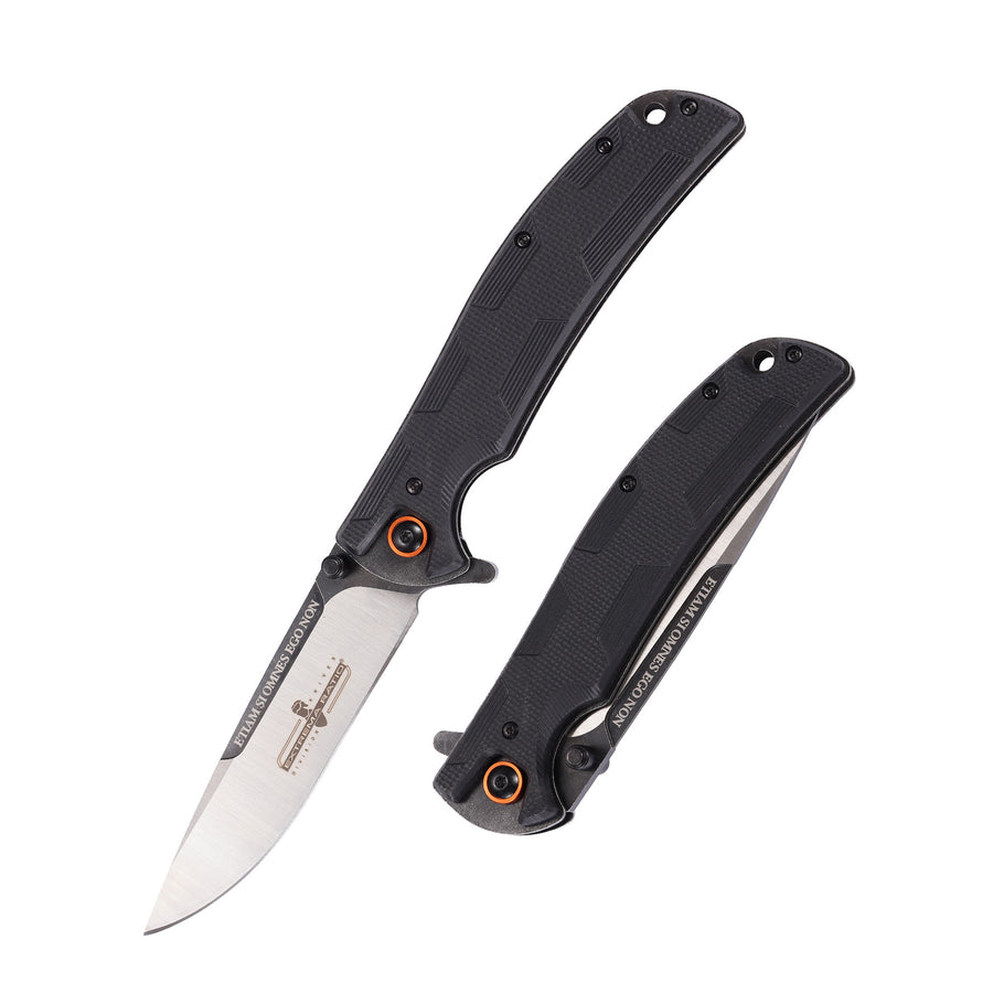 Adventure Folding Knife, Outdoor Self-Defense Folding Knife, Jungle Tactical Utility Knife, Fishing Tool