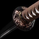 Japanese Hand-Painted Folding Knife (