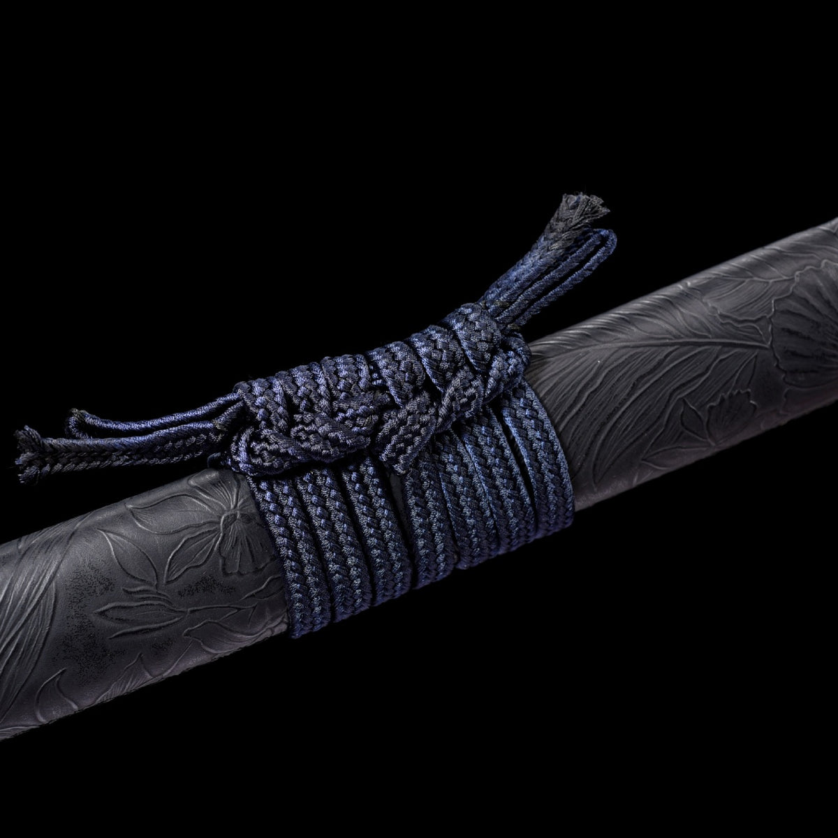 Japanese Hand-Painted Folding Knife ("Mingmo" Dark Demon Samurai Edition)  Patented Design | Customizable Gift Knife
