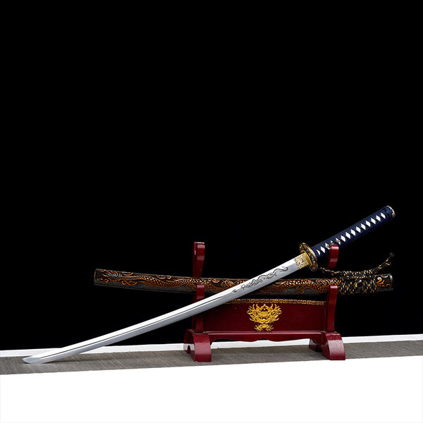 Japanese Hand-Painted Folding Knife ("Kuanglong" Fierce Dragon Edition)  Patented Design | Customizable Gift Knife