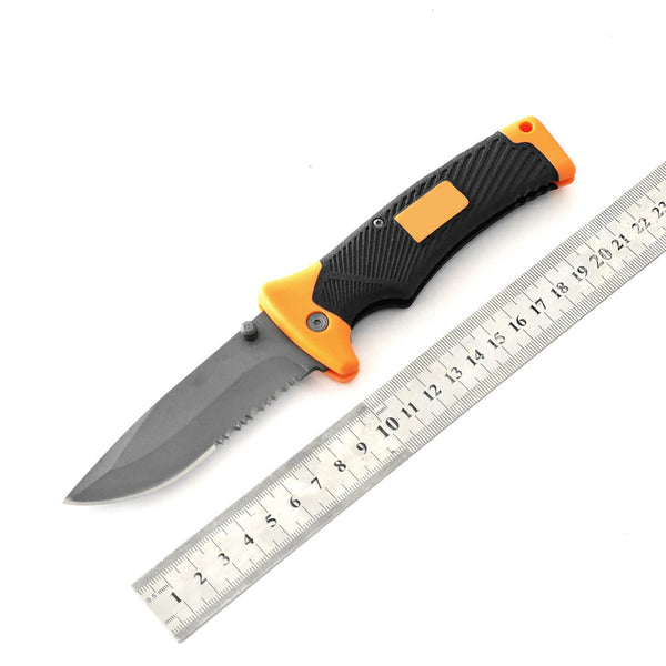 Nylon Handle Outdoor Utility Knife  9.5cm Blade | 60° Tip | 108cm Handle | Color Box Packaging