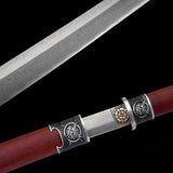 Japanese Hand-Painted Folding Knife (Wine Red Edition)  Patented Design | Customizable Gift Knife